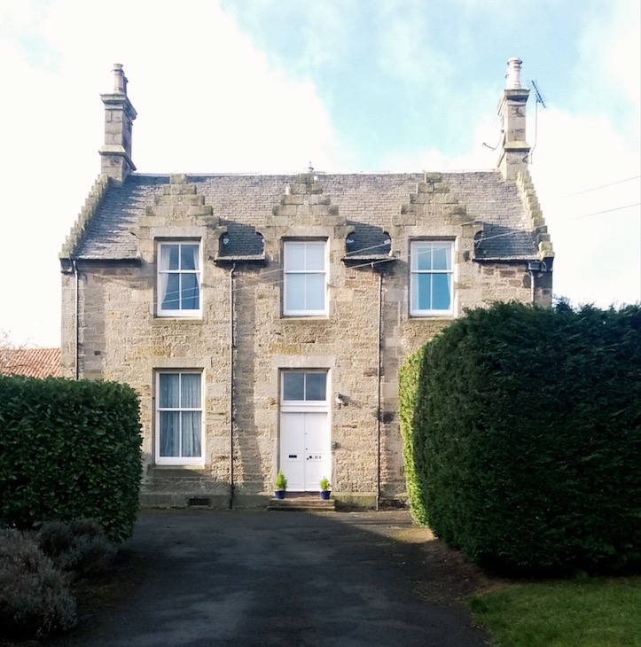 Old, big Scottish house