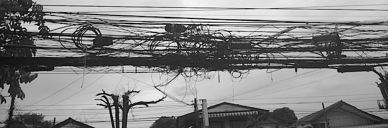 wires on Samui